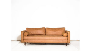 Micki Leather Couch